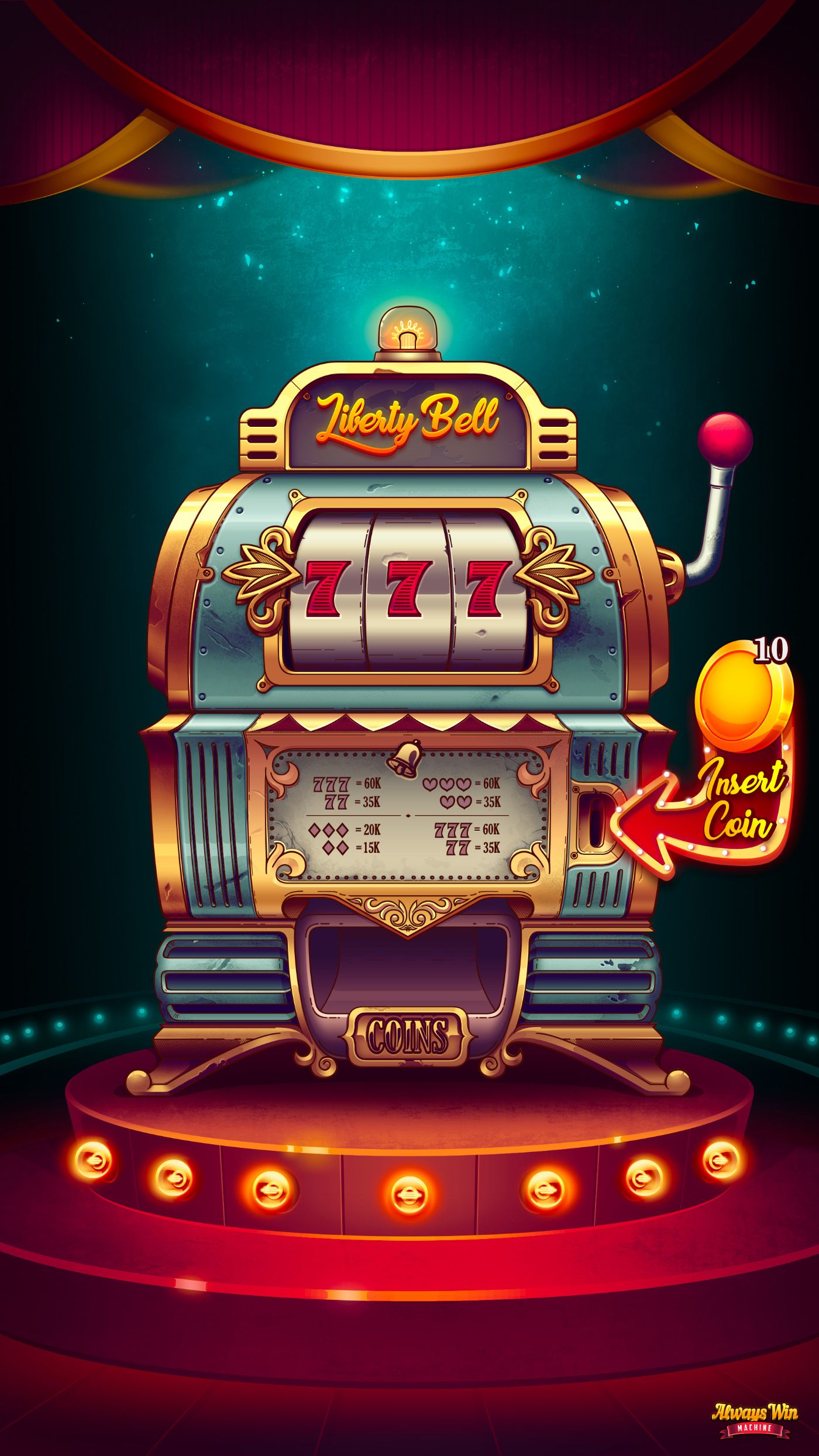 177bet ক্রেজি ৭৭৭ স্লট গেম ইন্টারফেস